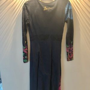 Desigual rainbow print dress.